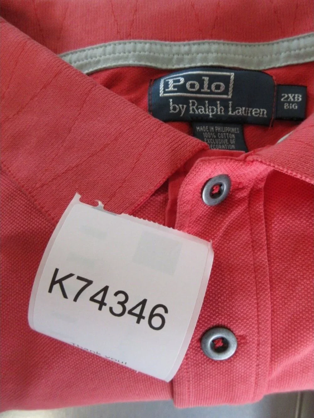 Polo Ralph Lauren brand polo